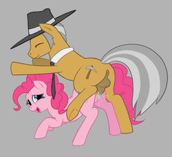 anus cum cum_in_pussy cum_inside cutie_mark daughter duo earth_pony equine father father_and_daughter female feral friendship_is_magic grey_background grey_hair hat horse igneous_rock_pie_(mlp) incest lichfang male male_penetrating mammal mostly_nude my_little_pony nude parent penis pink_hair pinkie_pie_(mlp) pony pussy sex simple_background straight vaginal_penetration young