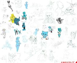 absurd_res anthro ass balls bikini blue_fur breasts cartoon_network clothed clothing cunnilingus domestic_cat english_text felid feline felis fellatio female fur gumball_watterson gun hi_res incest katia_managan khajiit looking_back mammal mature_female nicole_watterson nude open_mouth oral panties parody penetration penis pole prequel pussy ranged_weapon rear_view redout sex simple_background solo stripper_pole swimsuit text the_amazing_world_of_gumball the_elder_scrolls tight_clothing underwear vaginal_penetration vaginal_penetration video_games voluptuous weapon white_background wide_hips yellow_fur