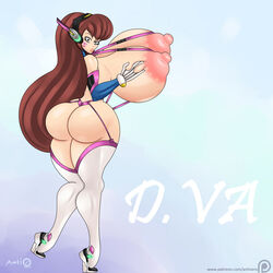 d.va from overwatch by antizero