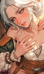 ai_generated areolae ass blush breasts ciri completely_nude curvy female full_body hentai high_resolution highly_detailed large_breasts long_hair looking_at_viewer navel nipples nsfw nude open_mouth patreon pinkbunnies pussy rule34 seductive simple_background smile solo the_witcher the_witcher_(series) the_witcher_3:_wild_hunt thick_thighs thighs uncensored wide_hips