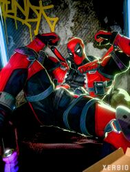 deadpool from marvel by xerbio