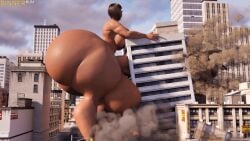3d ass_bigger_than_head building_destruction building_sex closed_eyes dinner-kun dumptruck_ass futa_giantess futa_only futanari futanari_giantess futanari_penetrating giantess giantess_futa giantess_futanari gigantic_ass gigantic_balls gigantic_penis looking_pleasured penis_bigger_than_body yukiko_amari