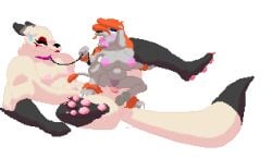 ahe_gao alpha_channel anal anal_sex animated anthro balls big_breasts blue_eyes blush bodily_fluids breasts canid canine canis collar digital_media_(artwork) dipstick_ears dipstick_tail domestic_dog duo ear_markings erection female female_penetrated fox fur genital_fluids genitals gloves_(marking) hair holding_leg koi_(tsunamidusher) leash leashed_collar leg_markings looking_pleasured makeup male male/female male_penetrating male_penetrating_female mammal markings masaru_(nightfaux) multicolored_ears nipples nude open_mouth orange_body orange_fur orange_hair penetration penile penis pixel_(artwork) pixel_animation poodle sex shortstack shortstack_female simple_background size_difference small_dom_big_sub smile socks_(marking) submissive tail tail_markings tail_motion tailwag tongue tongue_out transparent_background tsunamidusher white_body white_fur