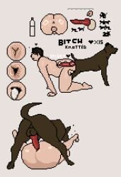 2d 2d_animation anal anal_knotting anal_sex anal_wink animal_genitalia animal_penis animated anus ass_to_ass beast_rimming big_penis black_hair bodily_fluids butt_to_butt canid canine canine_genitalia canine_penis canis chubby chubby_male cum cum_in_ass cum_inside dolecat dolekat domestic_dog dominant_feral duo feral feral_on_male feral_penetrating feral_penetrating_human flaccid flaccid_penis flaccid_while_penetrated gay gay_sex genital_fluids genitals gif heart heart_symbol human human_on_feral human_penetrated human_pet_feral_owner imminent_penetration imminent_sex interspecies knot knotted knotted_penis knotting looking_pleasured male male/male male_on_feral mammal mating_press penetration penis penis_size_difference pixel_art rimjob rimming sex size_comparison size_difference small_penis tail_wagging text zoophilia
