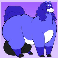 ass balls big_balls big_butt danny_haraki denizen1414 equid equine genitals hi_res horse huge_balls male mammal