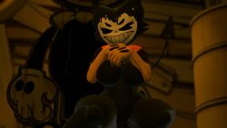 3d 3d_model angry_expression angry_face bendy_and_the_dark_revival bendy_and_the_ink_machine bendy_fem bendy_the_dancing_demon black_body boobs_out bowtie breasts breasts_out cryptiacurves demon_girl devil_tail female female_focus female_only fully_naked fully_nude genderbent horns imp ink ink_on_body joey_drew_studios naked naked_female nipples nipples_bulge nipples_out nipples_outside nipples_visible no_bra no_clothes no_clothing no_panties nude nude_female pussy pussy_peek red_bowtie rule63 rule_63 sharp_fangs sharp_teeth solo solo_female solo_focus south_shaed south_shaed_(dreams_come_true_studio) tits_out trying_to_cover_up vr vr_media vrc vrchat vrchat_avatar vrchat_media vrchat_model yellow_gloves