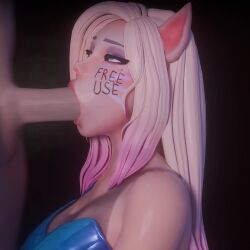 1boy 1girls 3d 3d_animation :>= ahe_gao ahri ahri_(league_of_legends) animal_ears animated blonde_hair blowjob blowjob_face body_writing breasts cum_trail face_fucking facefuck fellatio fellatio_face female female_focus fox_ears fox_girl free_use half-closed_eyes irrumatio k/da_ahri k/da_all_out_ahri k/da_all_out_series k/da_series kittyyevil league_of_legends longer_than_10_seconds looking_at_viewer makeup multicolored_hair no_sound nude nude_male open_mouth oral oral_penetration oral_sex penis pink_hair riot_games rolling_eyes shorter_than_30_seconds side_view sloppy sloppy_blowjob tagme thick video waifu wet
