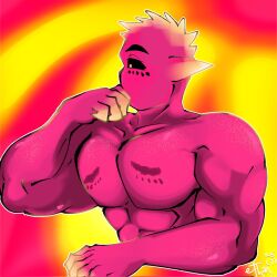 ethan (beefy demon acc) fan art