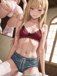 ai_generated kitagawa_marin multiple_views nipples pussy small_breasts solo_female sono_bisque_doll_wa_koi_wo_suru spread_ass spread_pussy uncensored uniwaifu