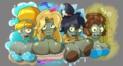 bikini zombie (pvz) from fcosg by fsg