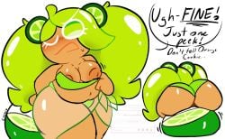 lime cookie from cookie run by tirazyy