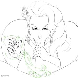 lady geist from deadlock by blastpom