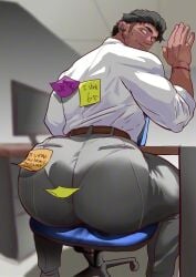 animated animated_image bubble_ass bubble_butt eproctophillia fart fart_everywhere fart_fetish farting farting_at_viewer farts gay huge_ass huge_butt human human_male kinkhero looking_at_viewer looking_back looking_back_at_viewer male_fart male_only office office_chair office_clothing sound sound_effects tagme thight_clothing underwear_visible_through_clothing video