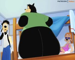 3boys anhes animated ass ass_bigger_than_head ass_focus ass_jiggle ass_shake bedroom bedroom_background bedroom_setting big_ass big_butt chubby chubby_anthro chubby_cheeks chubby_male clapping clapping_ass clapping_butt clapping_cheeks fat fat_ass fat_butt fat_man gay jiggle jiggling jiggling_ass jiggling_butt looking_at_viewer looking_back looking_back_at_viewer looking_down male male_focus male_only max_goof obese obese_anthro obese_male overweight overweight_anthro overweight_male pj_(goof_troop) pull_down_pants pulled_down pulled_down_pants pulled_pants robert_zimmeruski shaking shaking_ass shaking_butt shirt_on sound sound_edit sound_effects tagme underwear underwear_around_legs underwear_down video yifforroarts