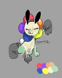 bunny_ears bunny_tail color_palette cum cum_inside dandy's_world dandy_(dandy's_world) flower game_character rabbit_ears rabbit_tail roblox twink warnussy