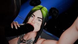 3d_(artwork) animated big_breasts big_penis billie_eilish blowjob camera camera_pov crowd dark-skinned_male dark_skin exhibitionism fortnite green_hair interracial jewelry jpbtos lesbian_with_male light-skinned_female light_skin necklace public public_sex ring stage tagme tattoo video