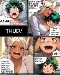 1boys 1girls absurd_res ai_assisted ai_generated anal anal_juice anal_sex anus ass big_ass big_balls big_breasts big_penis blonde_hair blush boku_no_hero_academia breasts brown_eyes brown_hair bunny bunny_costume bunny_ears bunny_girl bunny_tail cheating cheating_boyfriend cheating_female cheating_girlfriend cheating_male cleavage clothing comic comic_page cuck cuckold cuckold_pov cuckolding cum cum_inside dark_skin erect_nipples erected_penis erection eyebrows eyelashes female female_focus from_behind from_behind_position green_eyes green_hair hi_res highres huge_ass huge_balls huge_breasts huge_cock human implied_anal implied_penetration implied_sex indoors interracial izuku_midoriya large_ass large_breasts light-skinned_female light-skinned_male light_skin long_hair looking_at_viewer looking_pleasured low-angle_view male manga miruko my_hero_academia navel nipples no_panties ntr orgasm outdoor_sex outdoors patreon_logo patreon_reward patreon_url patreon_username penetration puffy_nipples purple_eyes pussy pussy_juice rear_view recording recording_on_phone red_eyes sex short_hair shortstack simple_background spread_legs sweat text thick_thighs uncensored url vagina vaginal_juices vaginal_penetration valveillart very_long_hair voluptuous watermark wet white_body wide_hips yellow_eyes young