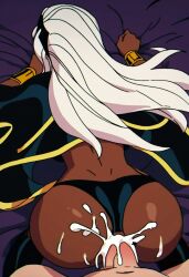 ai_generated dark-skinned_female excessive_cum huge_cock hyper_penis interracial marvel marvel_comics ororo_munroe pale-skinned_male storm_(x-men) superheroine vaginal_penetration vaginal_penetration will_of_ai x-men x-men_97