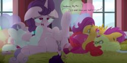 4girls apple_bloom_(mlp) clitoris closed_eyes cum cum_in_pussy cum_inside cum_on_body cum_on_face cum_on_upper_body cutie_mark dtcx97 female female_only friendship_is_magic furry furry_only hair_on_head horn looking_pleasured multicolored_hair my_little_pony open_mouth orange_fur pink_fur pink_hair pony purple_eyes purple_hair pussy red_hair ribbon scootaloo_(mlp) spread_legs sugar_belle sweetie_belle_(mlp) text white_fur wings yellow_fur