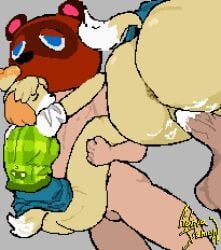 1boy 1boy1girl 1girls 2d adriademon animal_crossing animal_mask animated anthro anus artist_name blank_background blush cum cum_in_pussy cum_inside cumshot_in_pussy dog_girl female furry gray_background human_on_anthro isabelle_(animal_crossing) jiggling_ass male no_sound nude nude_male panties panties_aside penetration penis penis_in_pussy pixel_animation pixel_art pussy sex skirt stand_and_carry_position standing_sex straight_sex striaght tagme tail thrusting_into_pussy unseen_male_face vagina vaginal_creampie vaginal_penetration vaginal_sex video white_panties