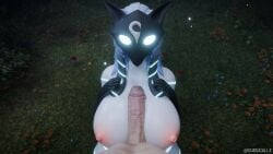 kindred from league of legends by guidugalle