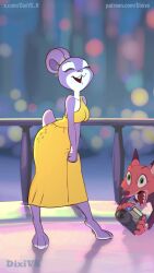 1boy 1boy1girl 1girls 2d 2d_animation 9:16 animated anthro artist_name badpinek breasts bunny_girl camera camera_flash dixivs dress dress_up female fox_boy horsecock_strap-on judy_hopps male medium_breasts nick_wilde no_sex patreon_url patreon_username sex_toy short_video shorter_than_10_seconds strap-on strap-on_under_skirt strapon surprised surprised_expression surprised_face tagme twitter_url twitter_username upskirt vertical_video video wind_blowing_skirt wind_lift zootopia