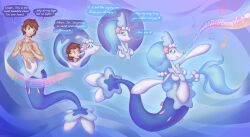 anthro asterozoan big_breasts blue_eyes blue_hair breasts brown_hair clothing dildo dildo_in_mouth dildo_insertion echinoderm female forced forced_transformation gender_transformation generation_7_pokemon goo_transformation hair heart_symbol hi_res human jewelry latex latex_clothing latex_skinsuit latex_transformation legless long_hair male mammal marine mask mask_transformation materialcoin mtf_transformation musical_symbol necklace nintendo nude nude_anthro nude_female oral oral_penetration penetration pokemon pokemon_(species) primarina sex_toy sex_toy_in_mouth sex_toy_insertion skinsuit slime solo starfish symbol tight_clothing transformation wearing_mask