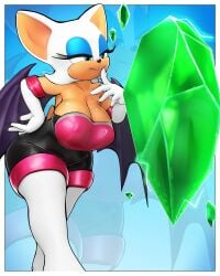 rouge the bat from sega by sala3d
