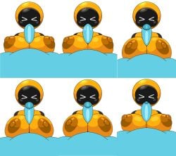 1boy 1girls alternate_breast_size ass astronaut beat_banger beat_banger_(mod) big_ass big_breasts big_butt big_penis breasts female heart huge_breasts julian's_editor julians_editor male orange_(julian's_editor) orange_(julians_editor) penis solo sprite_sheet tagme thick_legs thick_thighs toriel_beat_banger transparent_background