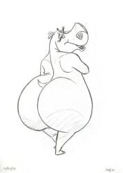 gloria the hippopotamus from dreamworks by kathy zielinski