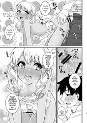 2boys anal bar_censor binto_(artist) censored cum_in_ass cum_in_mouth cum_inside doujinshi english_text fellatio male male_only manga monochrome nude oral page_15 sasaki_saaya sex solid_censor text translated trap yaoi