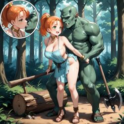 marle from chrono (series) by silverknight395
