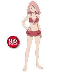 black_clover breasts empty_eyes expressionless fana_(black_clover) female large_breasts leozurcxxx long_hair pink_hair swimsuit