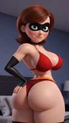 3d ai_generated big_ass big_breasts breasts elastigirl female female_only helen_parr solo_female the_incredibles