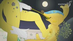 anal anal_fluids anal_sex animated anthro anus armadillo balls blonde_hair bodily_fluids clothing cosmic_background cum cum_in_ass cum_inside drinking drinking_urine duo ears_up erection feet felid fuleco fur genital_fluids genitals giga_larry golden_shower green_eyes green_hair hair happy hug leopard light looking_at_another male male/male male_penetrated male_penetrating male_penetrating_male mammal moon moonlight nature nature_background night notched_ear open_mouth pantherine paws peeing peeping penetration penile penile_penetration penis penis_in_ass sex sky smile smiley_face star starry_background starry_sky stepped_on stepping tail tail_motion tongue tongue_out tusks urine urine_in_mouth urine_on_belly vein veiny_penis watersports xenarthran yellow_body yellow_fur zakumi