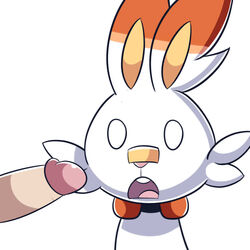 scorbunny from game freak by mintyspirit