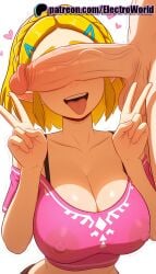 1girls 2025 \\\\\\\\\\\\\\\\\\\\\\\\\\\\\\\\\\\\\\\\\\\\\\\\\\\\\\\\\\\\\\\\m/ ai_generated artist_name balls big_white_cock blonde_hair breasts bust bwc cant_see_the_haters chest cleavage cock covered_nipples dick electroworld fellatio_gesture female hair_ornament hairclip heart hi_res high_quality high_resolution highres light-skinned_female light-skinned_male male nintendo patreon patreon_username penis penis_on_face pink_shirt princess_zelda short_hair stable_diffusion straight testicles the_legend_of_zelda tongue tongue_out trembling uncensored v watermark