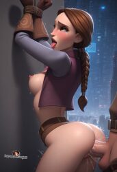 against_wall ahe_gao ai_generated arched_back ass big_penis blush bondage breast_out breasts brown_eyes brown_hair bubble_ass bubble_butt climax clone_wars clone_wars_(style) clothed_sex crying_with_eyes_open cum_in_pussy cum_inside curvy curvy_figure curvy_hips deep_penetration disney female fucked_from_behind fucked_silly gloves hands_tied hands_up huge_cock intense_sex jaajaai lucasfilm moaning moaning_in_pleasure one_breast_out open_mouth orgasm outdoors outside outside_sex padme_amidala penis perky_breasts perky_nipples pleasure_face pleasured ponytail public_exposure public_sex public_use pussy sex sex_against_wall sex_from_behind sex_slave side_view sideboob smooth_skin standing_doggy_style standing_sex star_wars submissive submissive_female tagme tear the_clone_wars:_season_one the_clone_wars:_season_three thick_penis thin_waist tied_hands tied_up tongue tongue_out trembling twitch_lines twitching