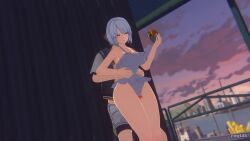1boy 1girls 30_seconds 3d 3d_animation anby_demara animated artist_name blender blender_eevee burger chiyo1000nights female hamburger holding_food holding_object longer_than_30_seconds looking_down loop looping_animation male music orange_eyes penis penis_between_thighs reqt45 short_hair single_braid sound sound_effects straight tagme thick_thighs thigh_sex thighs video watermark white_hair wise_(zenless_zone_zero) zenless_zone_zero