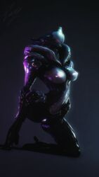 1girls 3d absurd_res alien big_breasts breasts female glowing glowing_nipples glowing_pussy hi_res horn lamoz571 nipples pussy saryn_(warframe) sci-fi science_fiction scifi solo solo_female video_games warframe