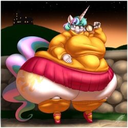 1girls ass_bigger_than_head ass_bigger_than_torso breasts_bigger_than_head bursting_butt chonkmancer enormous_ass furry hyper hyper_ass hyper_breasts hyper_thighs my_little_pony princess_celestia_(mlp) solo_female tagme thick_thighs