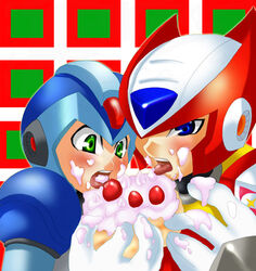 male_only mega_man mega_man_x tagme x_(mega_man) zero_(mega_man)