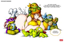 1girls 4boys age_difference april_o'neil april_o'neil_(tmnt_1987) big_ass big_breasts breasts brothers brown_hair bust busty chest cub curvaceous curvy curvy_figure dat_ass digital_drawing_(artwork) digital_media_(artwork) donatello female female_focus gigantic_ass gigantic_breasts green-skinned_male green_body green_skin hips hourglass_figure huge_breasts human hyper_ass hyper_breasts large_breasts legs leonardo light-skinned_female light_skin male male/female male_cub massive_ass massive_breasts mature mature_female michelangelo mutant ninja older_female older_woman_and_younger_boy raphael round_ass round_breasts size_difference teenage_mutant_ninja_turtles teenage_mutant_ninja_turtles_(1987) thick thick_legs thick_thighs thighs tmnt_1987 voluptuous waist wide_hips witchking00