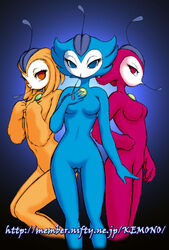3girls female fumoon lady_rococo multiple_girls osamu_tezuka_works tagme