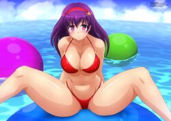 athena_asamiya breasts king_of_fighters psycho_soldier purple_hair snk solo tagme zel-sama