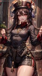 hu tao (genshin impact) from genshin impact by supr3metr
