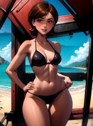 1girls ai_generated ass big_ass big_breasts big_thighs bottom_heavy breasts brown_eyes brown_hair bust busty chest curvaceous curvy curvy_figure digital_media_(artwork) disney elastigirl female female_focus hazel_eyes helen_parr hero heroine hips hourglass_figure huge_ass huge_breasts large_ass large_breasts legs light-skinned_female light_skin mature mature_female milf mommy mother notreallyhere pixar pixar_mom slim_waist superheroine the_incredibles thick thick_hips thick_legs thick_thighs thighs top_heavy voluptuous voluptuous_female waist wide_hips wide_thighs