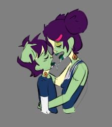 frankenstein frankenstein's_monster incest kissing mindless_self_indulgence mother_and_son oc_x_canon original_character questionable