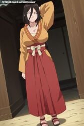 ai_generated aindroidparanoid ass aunt big_breasts boruto:_naruto_next_generations breasts brown_hair busty byakugan cleavage curvy dojo female female_only hips huge_breasts hyuuga_hanabi japanese_clothes kimono large_breasts narrow_waist naruto naruto_(classic) naruto_(series) naruto_shippuden ninja outdoors sandals silver_eyes stable_diffusion straight_hair taller_girl voluptuous