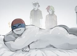 2boys countryhumans female male_focus naked_male serbia_(countryhumans)